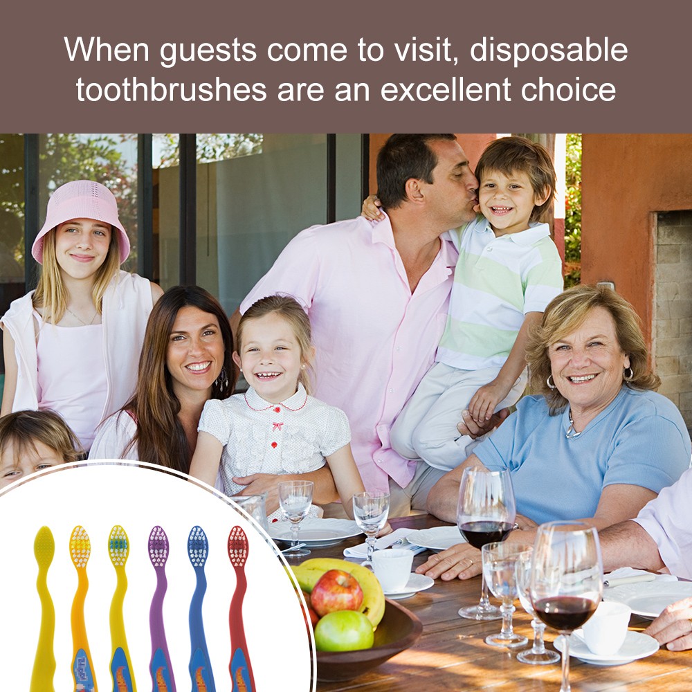 Travel/Household/Hotel Use Kids Children Tooth Brush Oral Care Soft Bristles Toothbrush