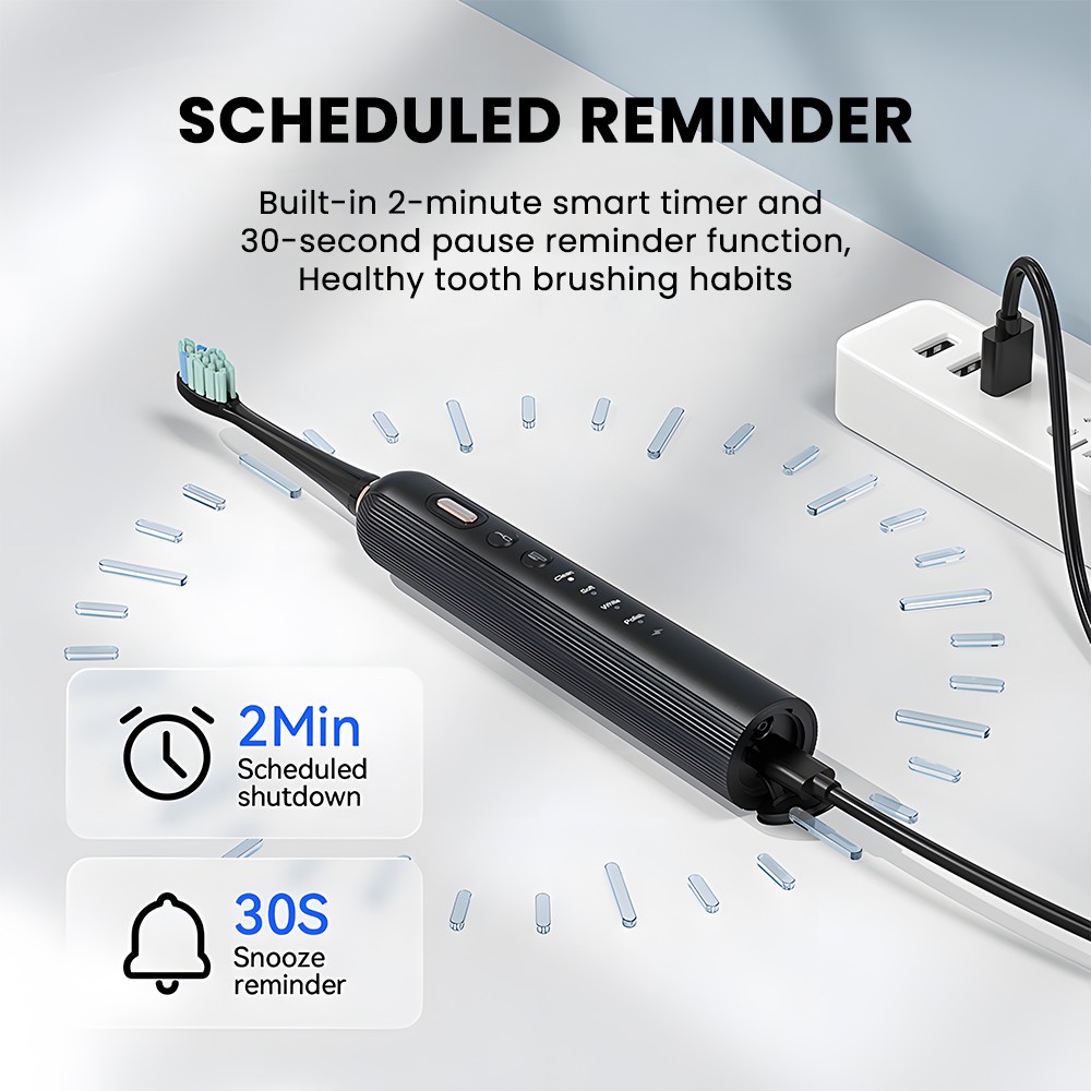 3 in 1 Teeth Whitening Kit Dental Oral Irrigator Teeth Cleaner Ultrasonic Electric Toothbrush with Water Flosser
