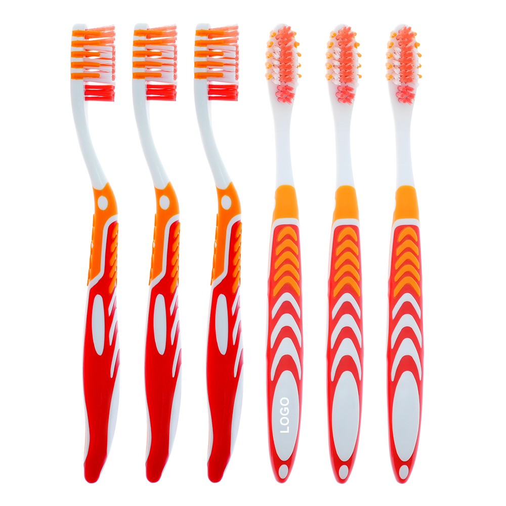 Toothbrush Manufacturer Factory Medium Bristles with Large Handle Manual Toothbrush