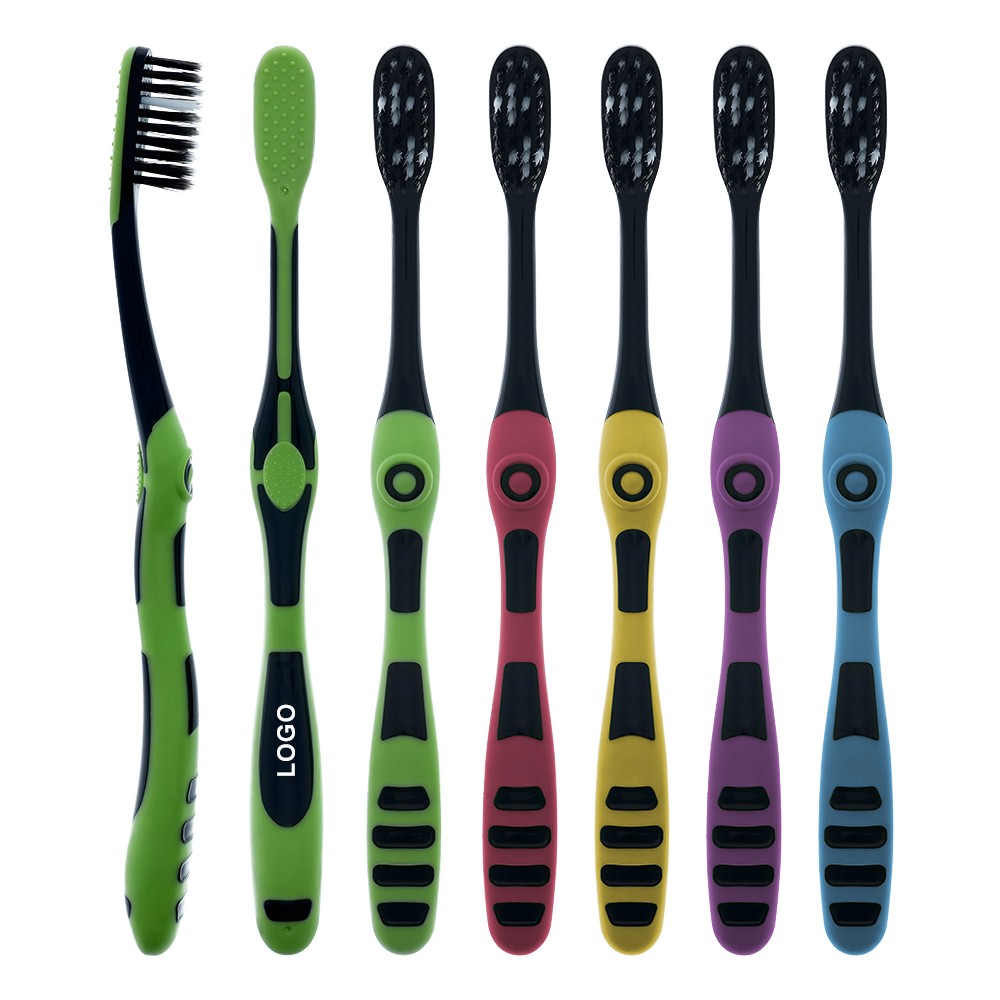 Charcoal Soft Toothbrush with Carbon Nano Bristles
