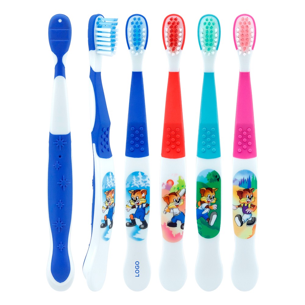 New Style Cute Cartoon Handle Soft Children Tooth Brush Manufacturers Wholesale Home Use Kids Toothbrush