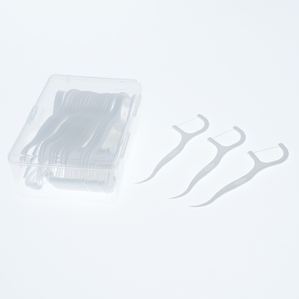 Refreshing Mint Dental Flossers Portable Teeth Cleaning Sticks for Fresh Breath Floss Picks