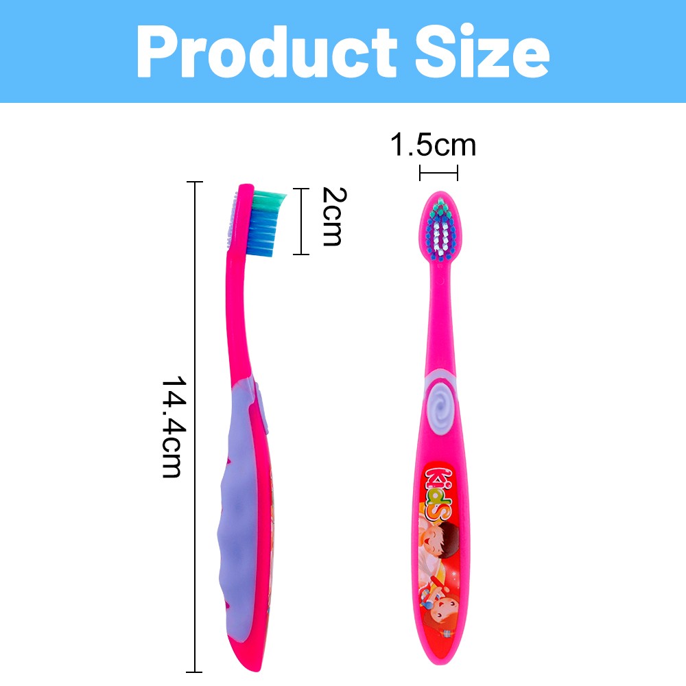 Wholesale Latest Design Carton Print Toothbrush for Children Soft Bristle Toothbrushes Manufacturer