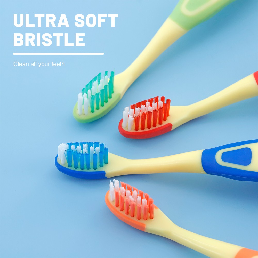 OEM Kids Toothbrush Supplier Dental Care Kit Soft Bristle Plastic Toothbrush for Children