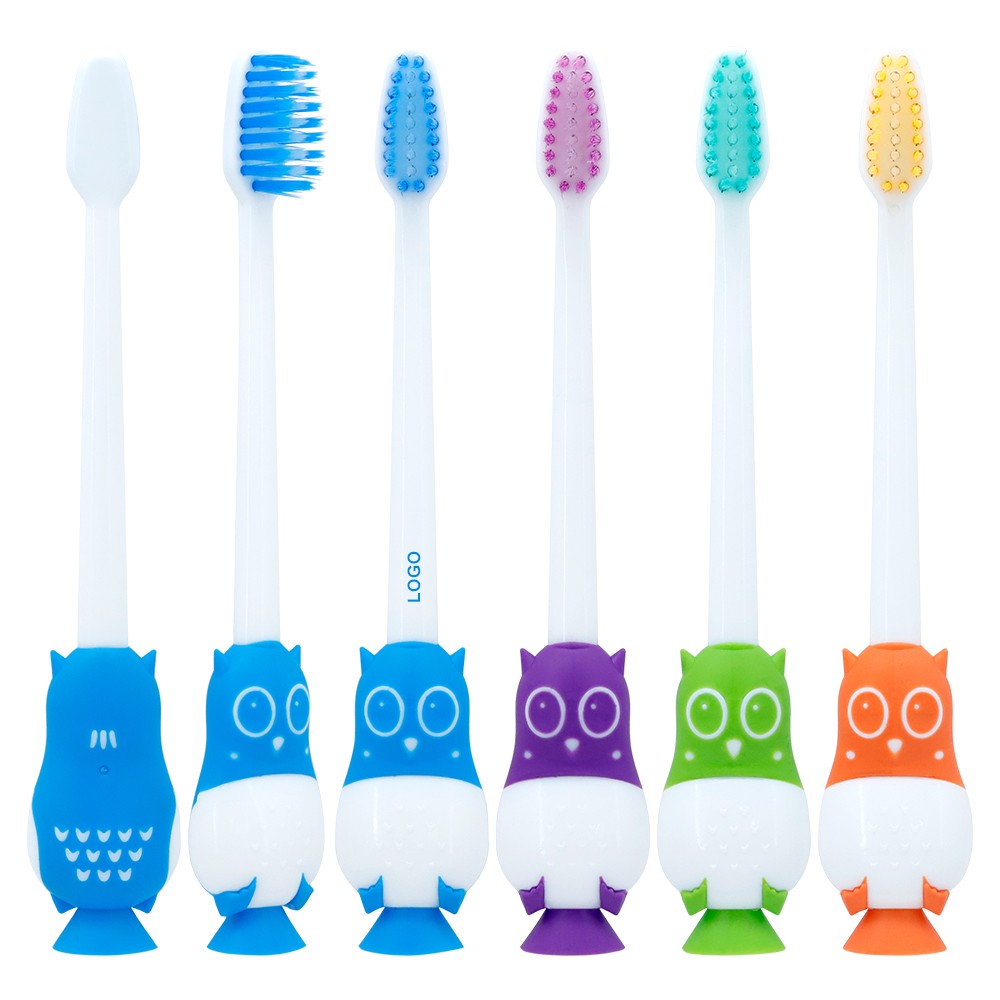 Manual Biodegradable Custom Logo Soft Bristle Children Toothbrush Manufacturer