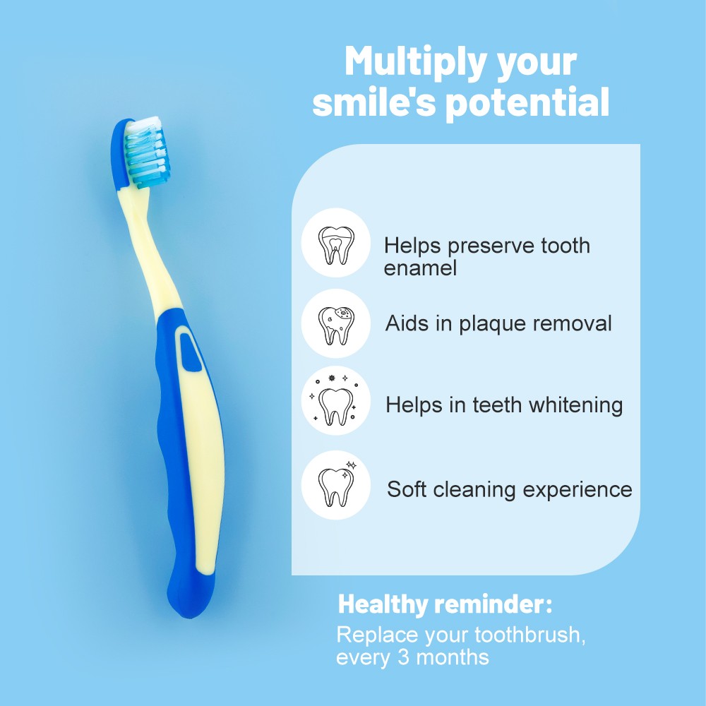 OEM Kids Toothbrush Supplier Dental Care Kit Soft Bristle Plastic Toothbrush for Children