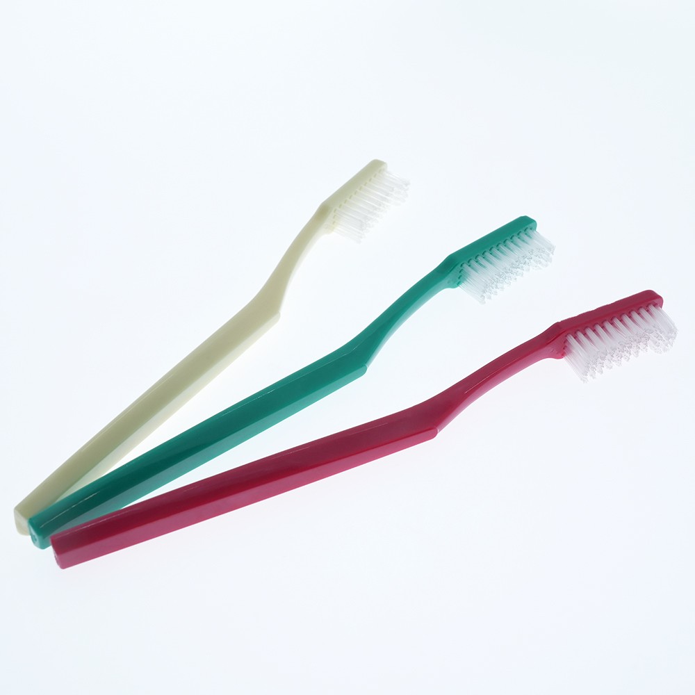 Recycled Plastic Handle Adult Toothbrush Medium Bristles for Effective Plaque Removal