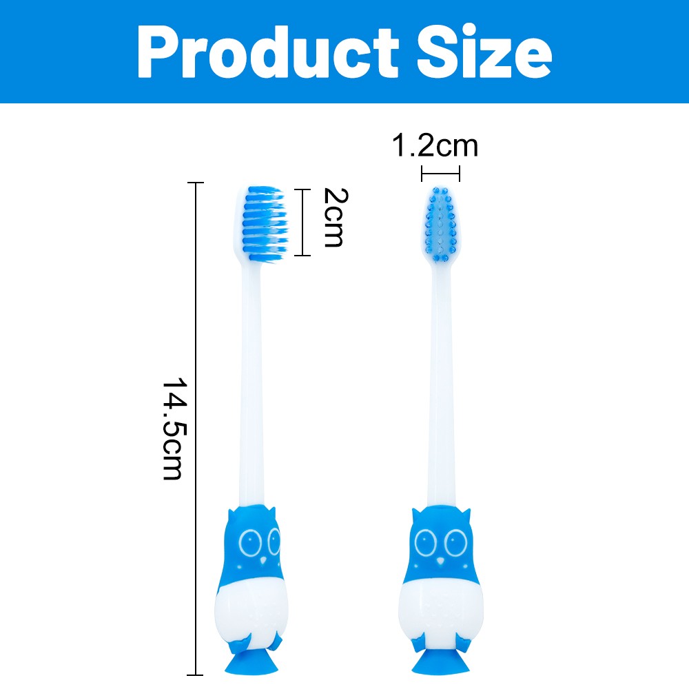 Manual Biodegradable Custom Logo Soft Bristle Children Toothbrush Manufacturer
