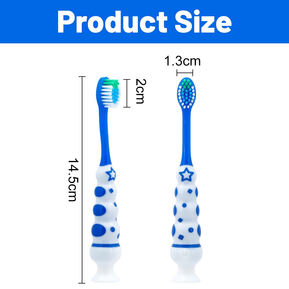 Children's Flash LED Toothbrush Suitable Cleaning Children's Teeth Ultra Soft Bristles