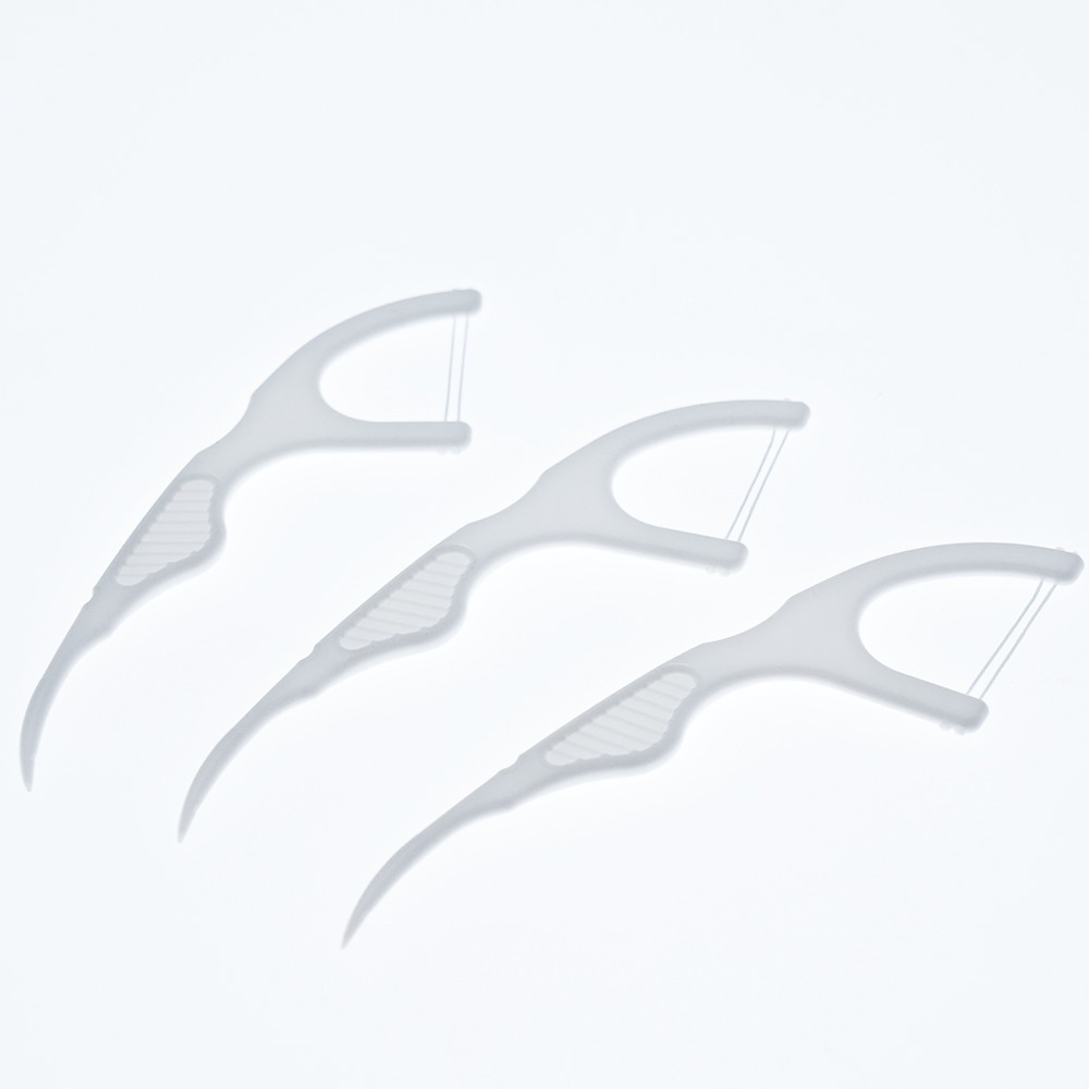 High-Durability Dental Floss Sticks Individually Wrapped Oral Hygiene Travel Essentials