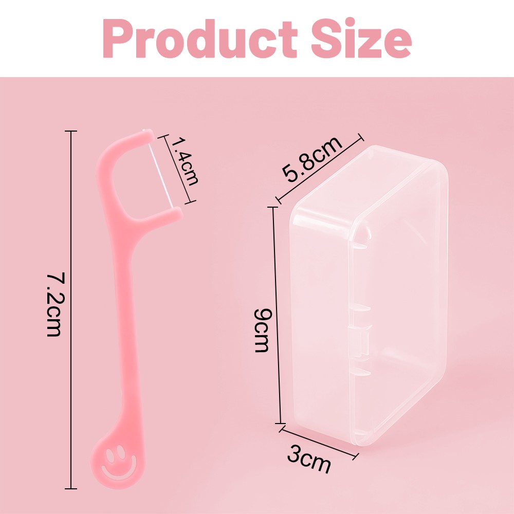 Extra-Thin Dental Floss Picks for Tight Gaps - Gentle on Braces & Sensitive Gums