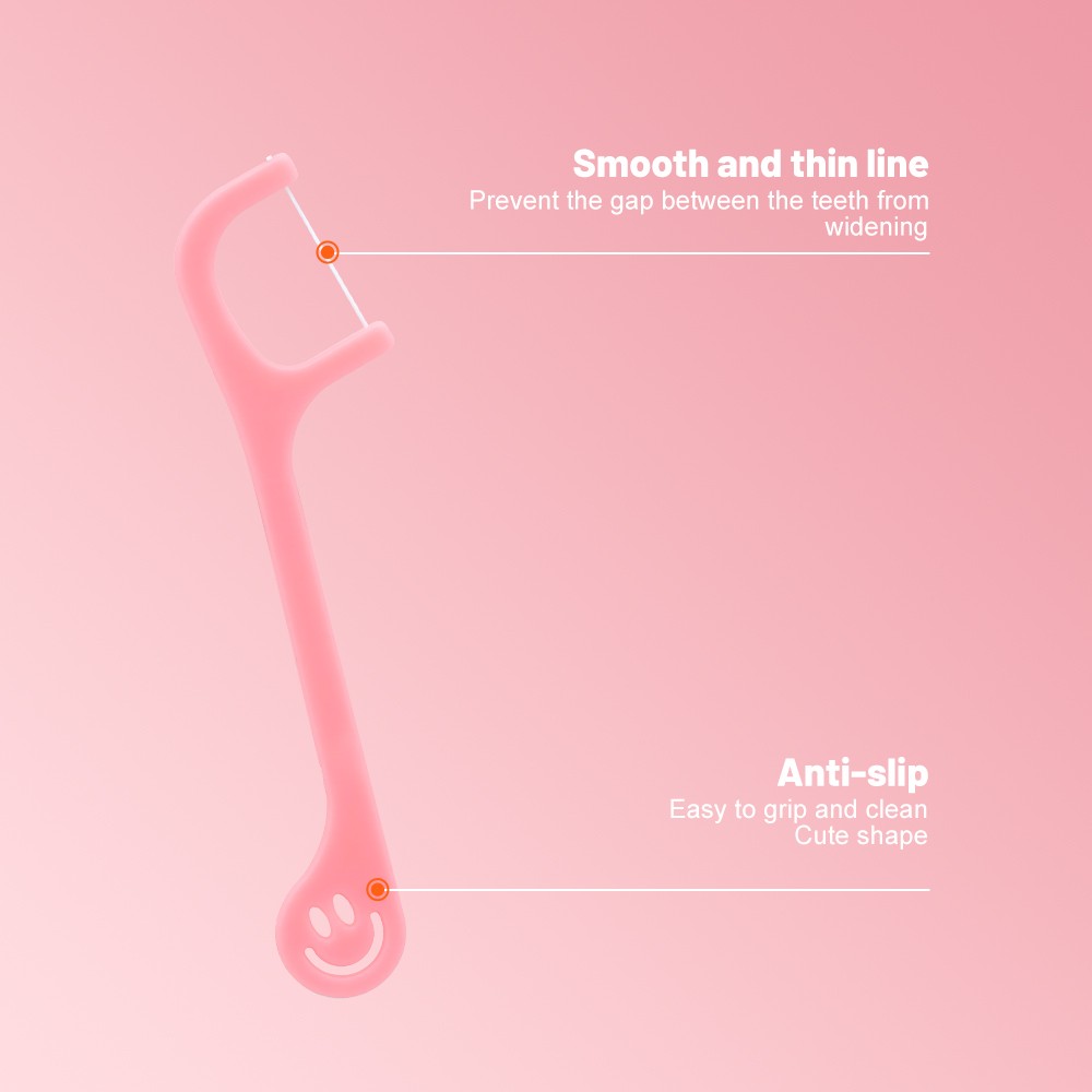 Extra-Thin Dental Floss Picks for Tight Gaps - Gentle on Braces & Sensitive Gums