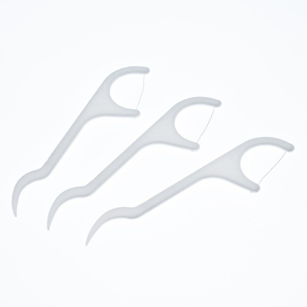 Bulk Biodegradable Personalized Eco Friendly Flosser Vegan Silk Tooth Nylon Dental Floss Pick