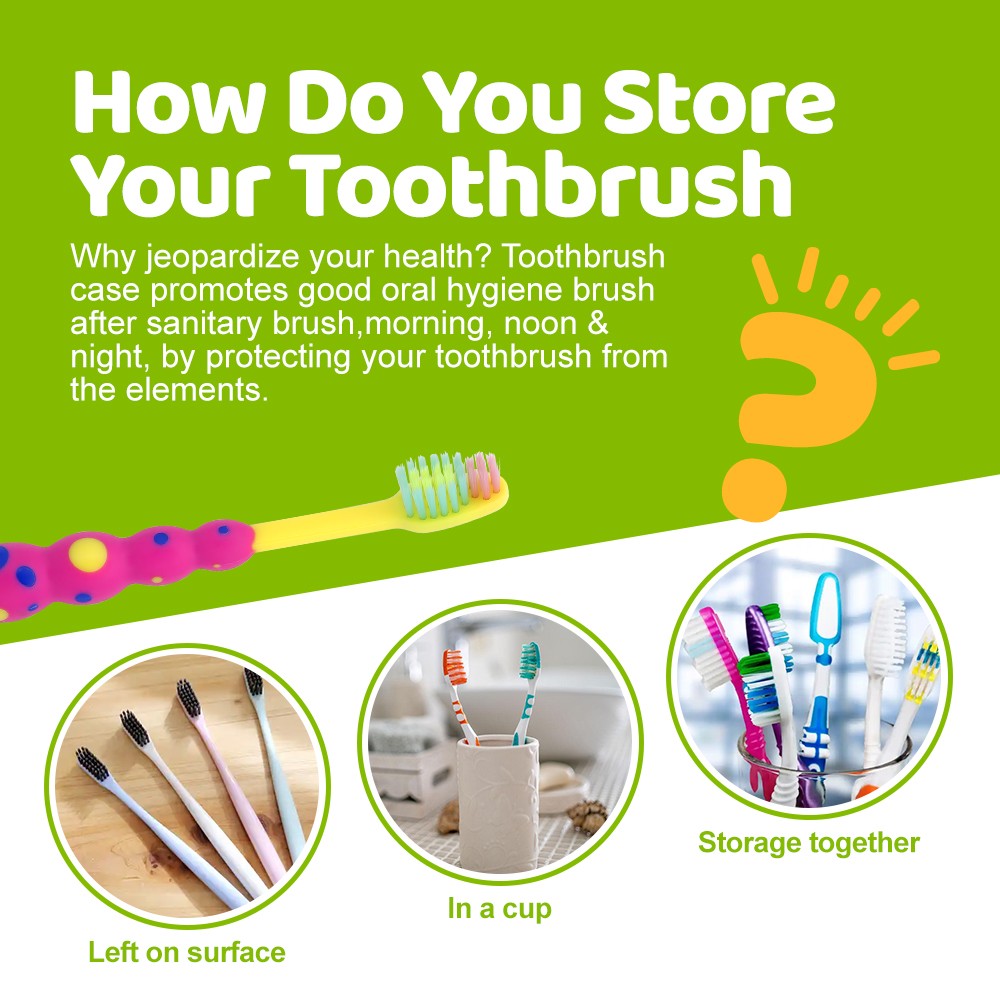 Animals Design Plastic Toothbrush Head Cover Cap Tooth Brush Protectors Cap for Home Outdoor Toothbrush Usage