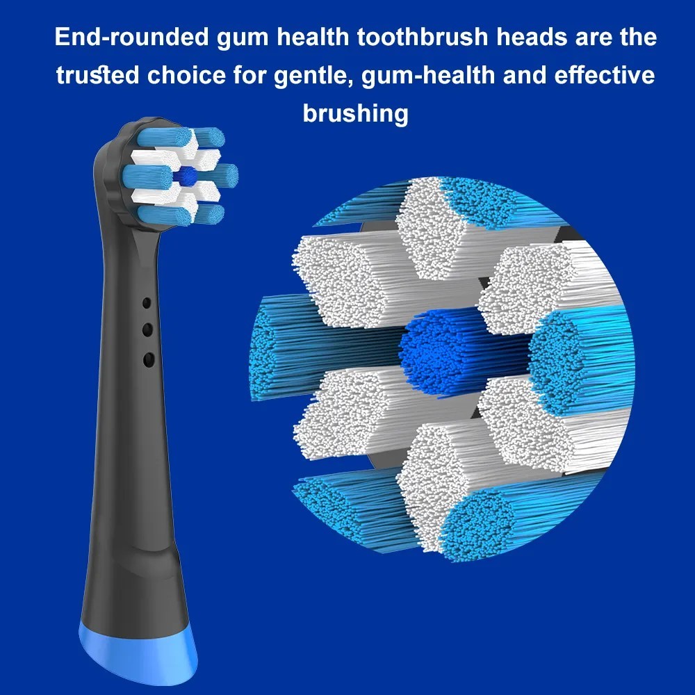4 Pack Replacement Heads Compatible with Oral B Electric Toothbrush