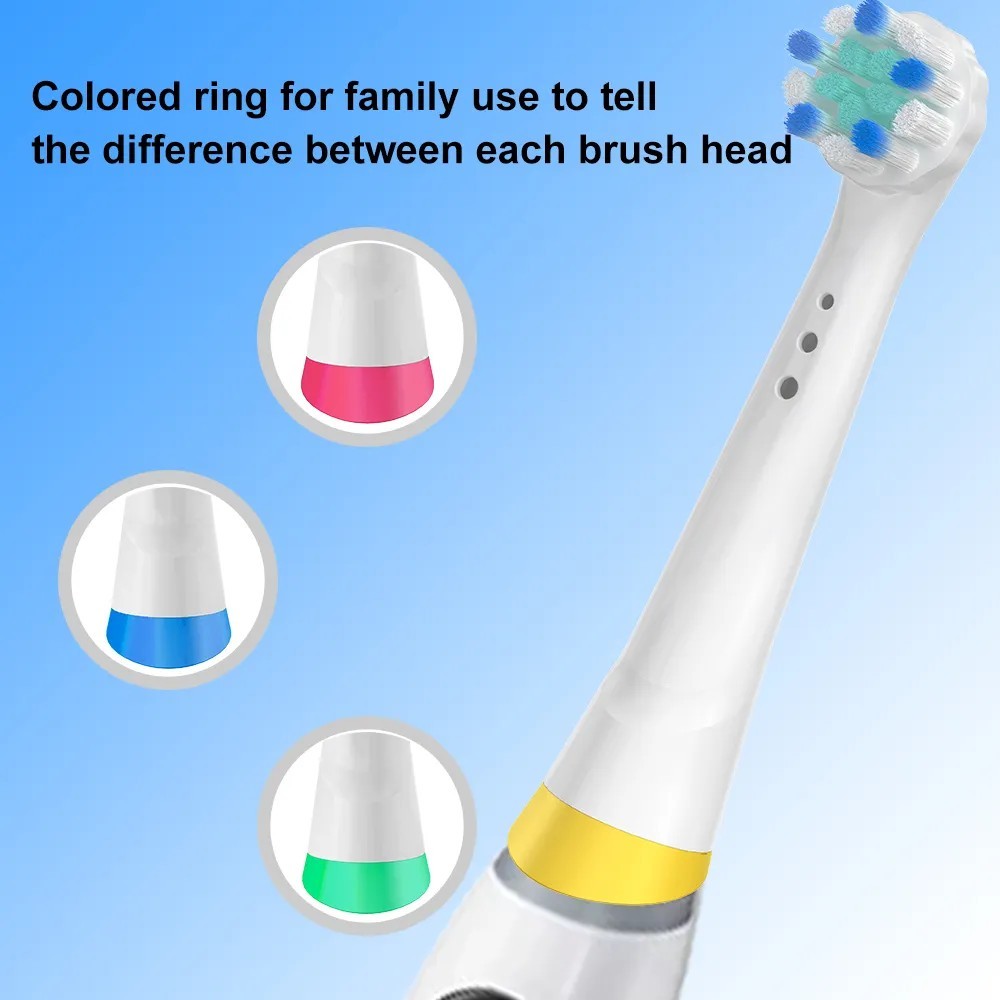 Oral-B Cross Action Electric Toothbrush Replacement Brush Heads Refill, 4count
