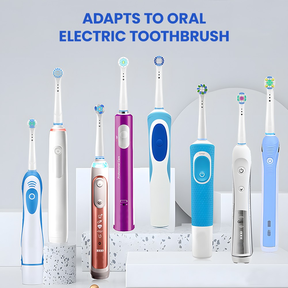 FDA Us Patented Electric Tooth Brush Head Compatible with Toothbrush
