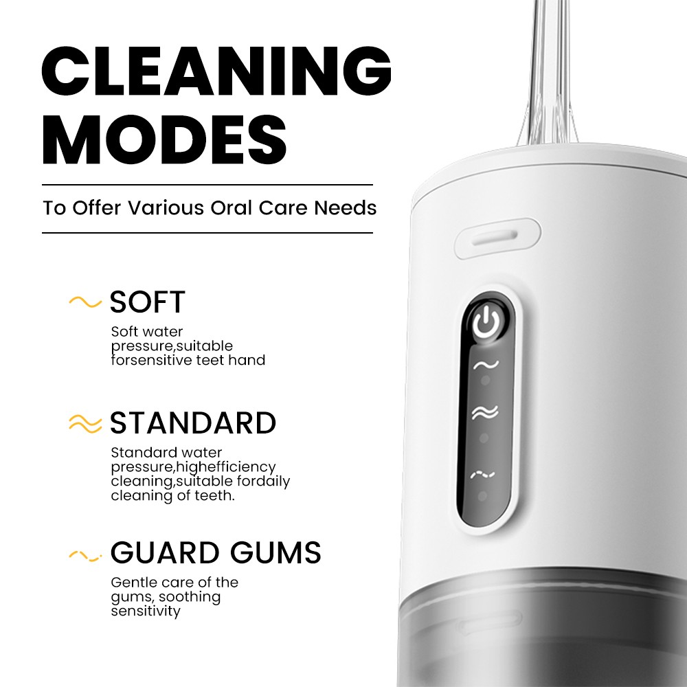 Rechargeable Dental Jet Cordless Electric Oral Irrigator Teeth Cleaning Water Flosser
