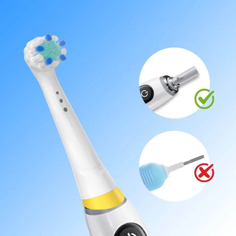 Oral-B Cross Action Electric Toothbrush Replacement Brush Heads Refill, 4count