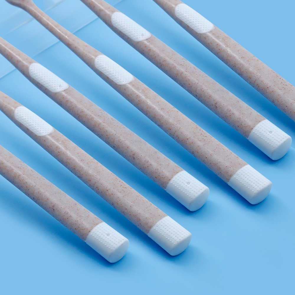 Non-Slip Adult Toothbrush Ultra Soft Nanowire Bristles Gum Care Manual Toothbrush