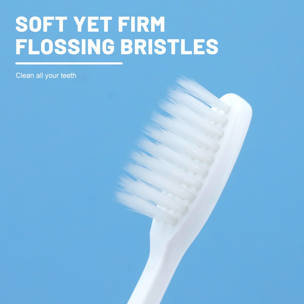 Ultra Thin Brush Head Adult Tooth Brush Gum Massage Care Set Deep Seam Cleaning Manual Toothbrush