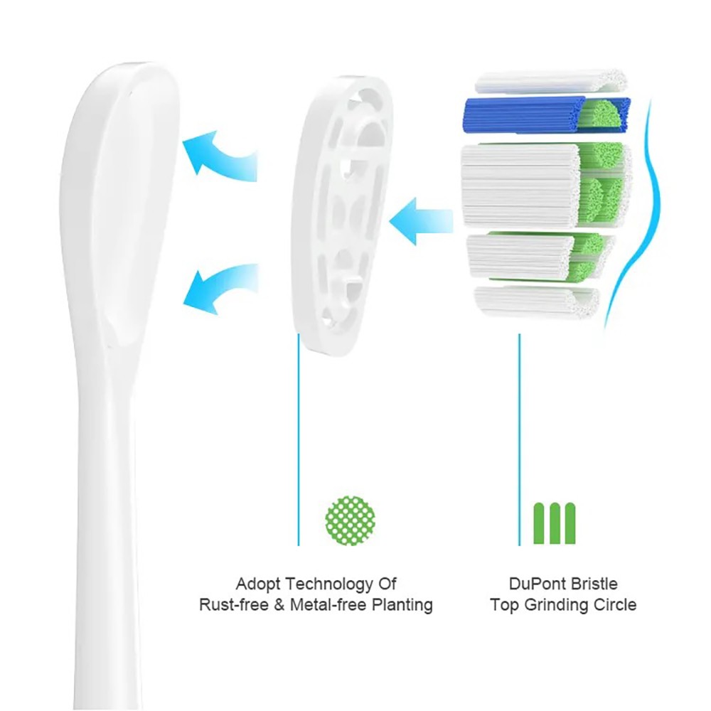 Factory Sale Electronic Toothbrush Replacement Head Refill Brush For Philips