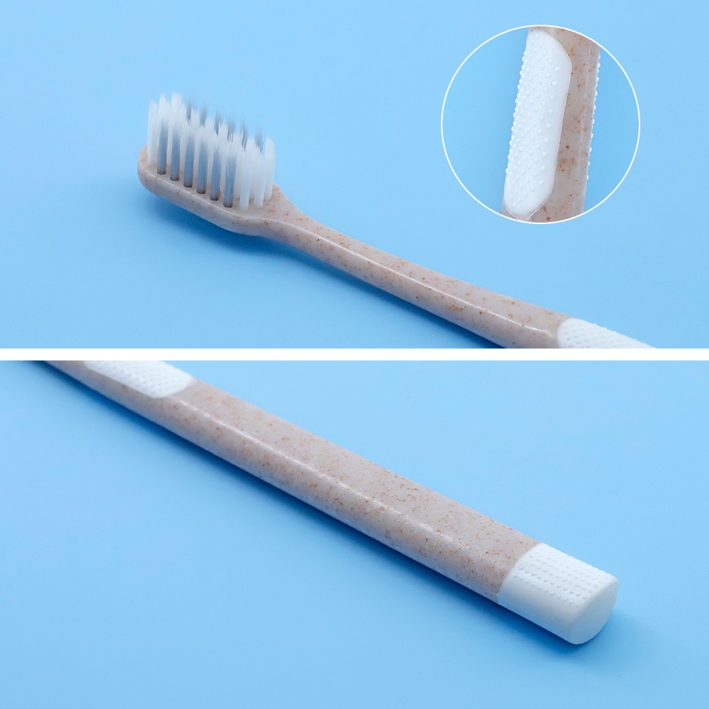 Non-Slip Adult Toothbrush Ultra Soft Nanowire Bristles Gum Care Manual Toothbrush