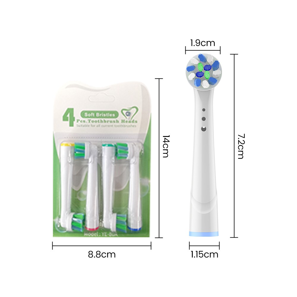 Hot Selling Replacement Toothbrush Heads Compatible with Famous Brands