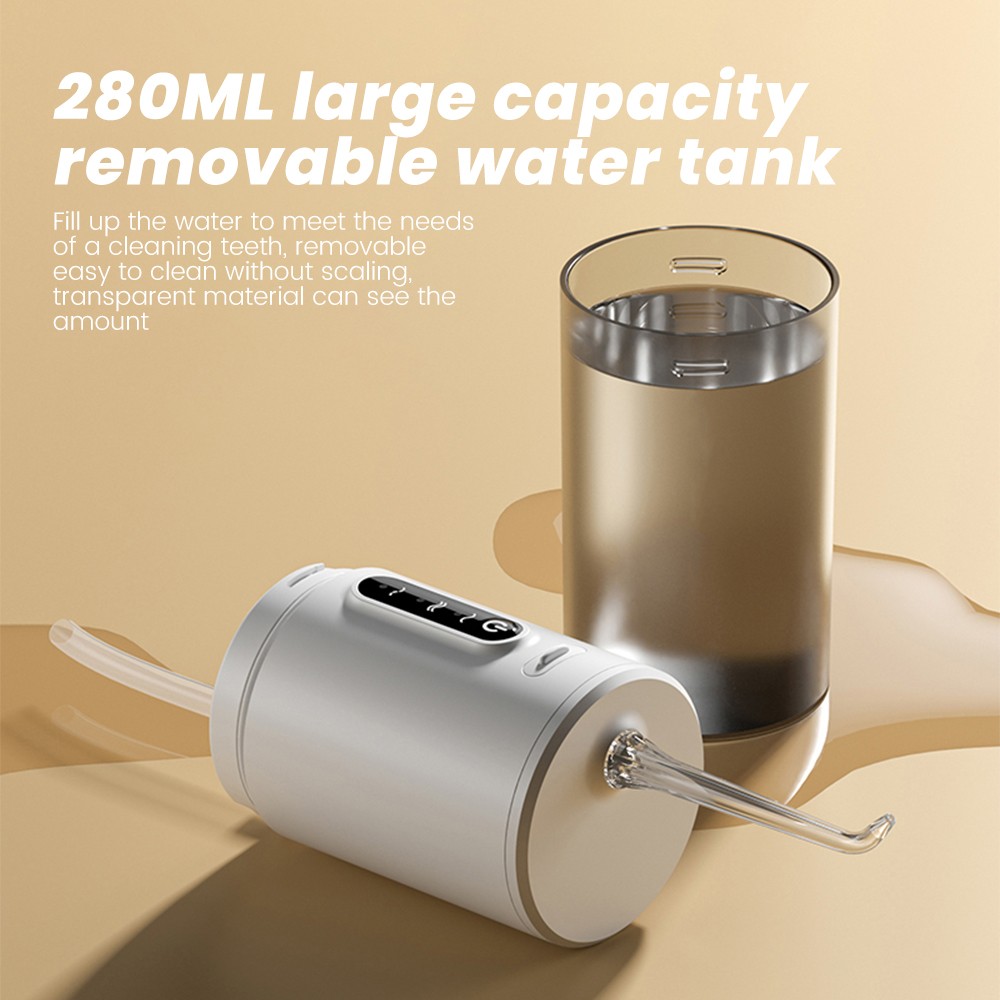 Rechargeable Dental Jet Cordless Electric Oral Irrigator Teeth Cleaning Water Flosser