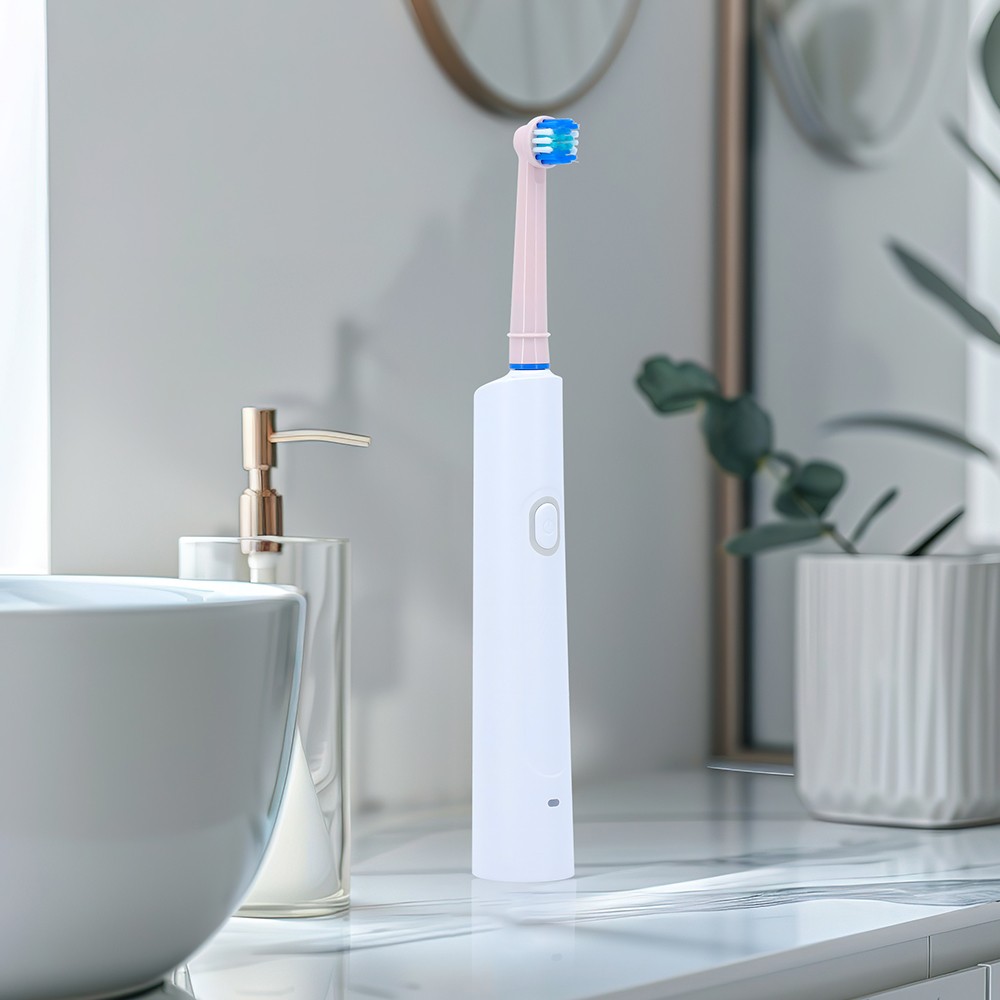New Design Oscillating Round Head Rotating Electrical Tooth Brush Custom Friendly Rotary Electric Toothbrush