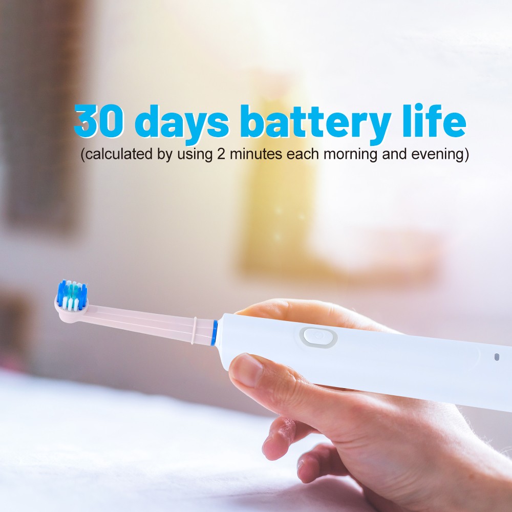 New Design Oscillating Round Head Rotating Electrical Tooth Brush Custom Friendly Rotary Electric Toothbrush