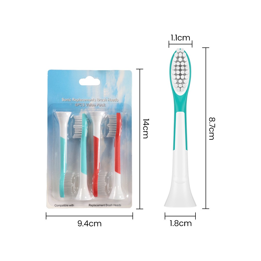 Sonic Electric Toothbrush Replacement Heads