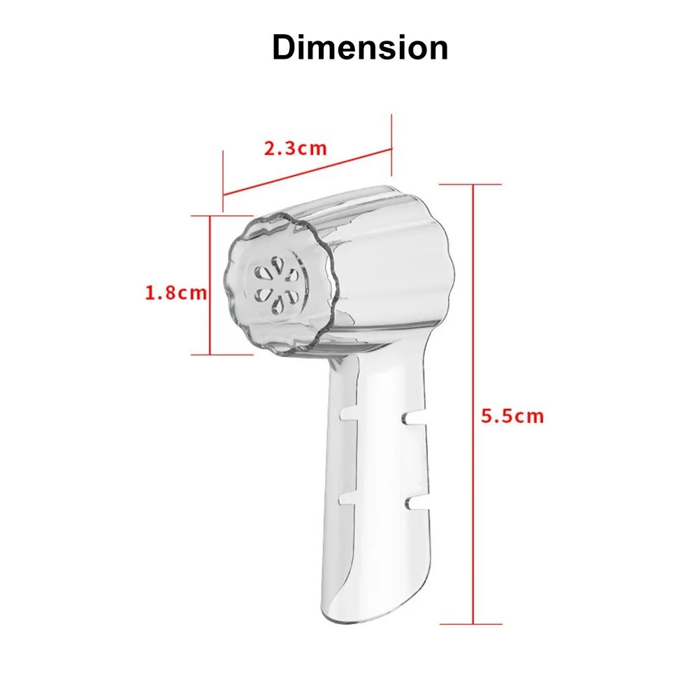 Portable Travel Brush Heads Cover for Protecting Replacement Brush Heads Head Cap Protective Case for Electric Toothbrush