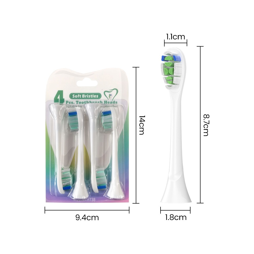 Factory Sale Electronic Toothbrush Replacement Head Refill Brush For Philips