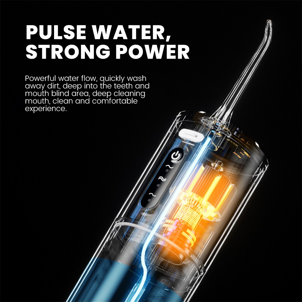 Rechargeable Dental Jet Cordless Electric Oral Irrigator Teeth Cleaning Water Flosser