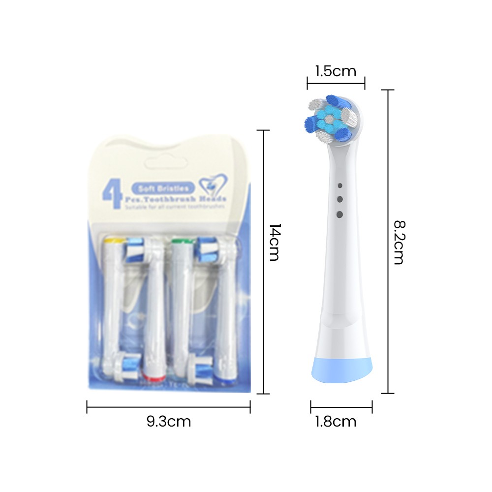 FDA Us Patented Electric Tooth Brush Head Compatible with Toothbrush