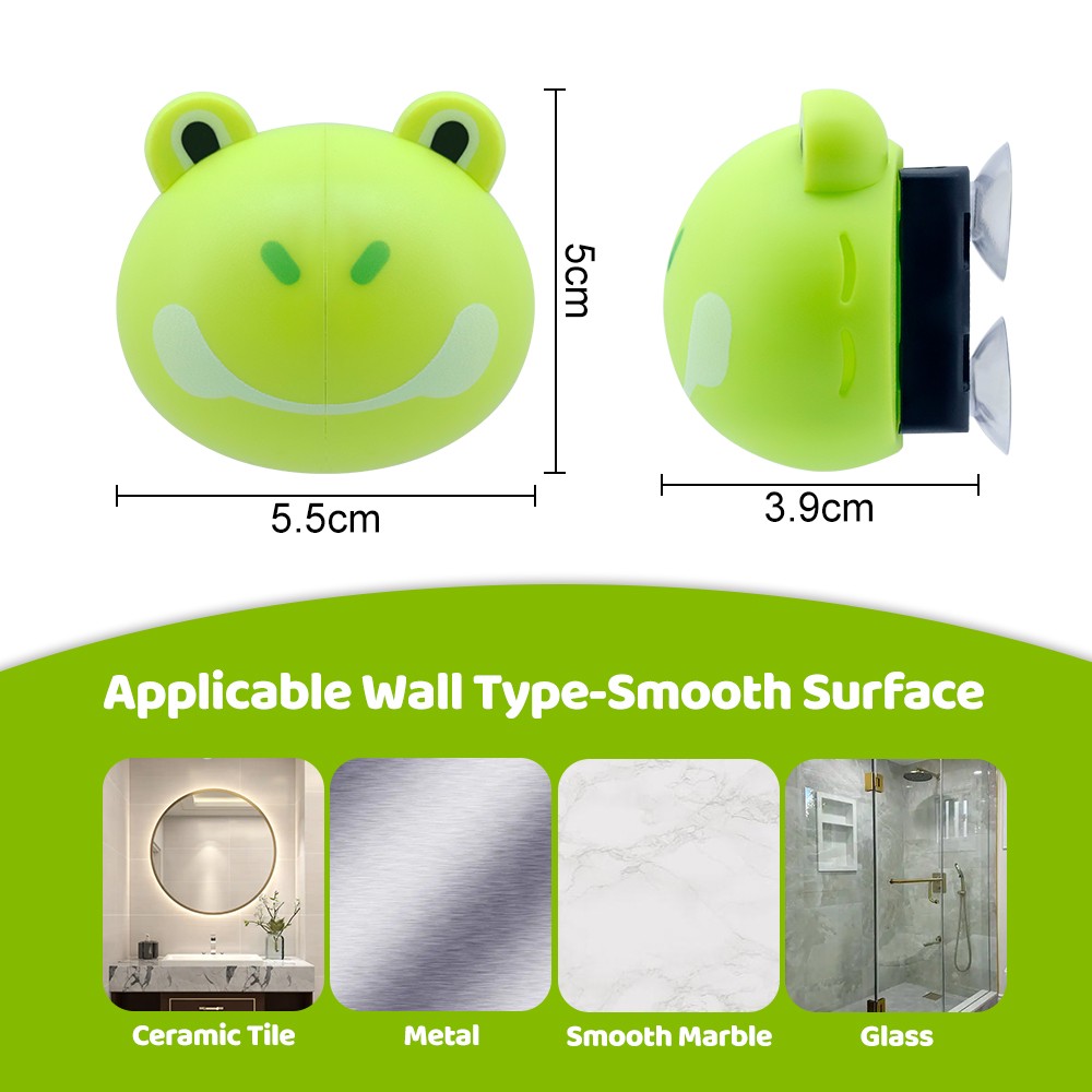 Animals Design Plastic Toothbrush Head Cover Cap Tooth Brush Protectors Cap for Home Outdoor Toothbrush Usage
