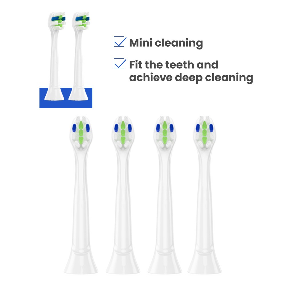 Powerful Cleaning Teeth Whitening Electric Toothbrush Refills Toothbrush Heads
