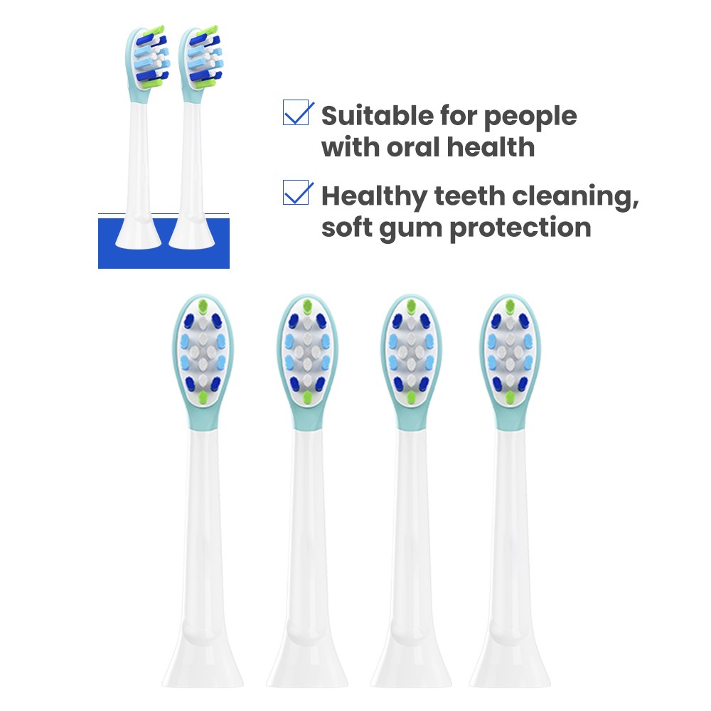 Smart Sonic Toothbrush Replacement Electric Toothbrush Head