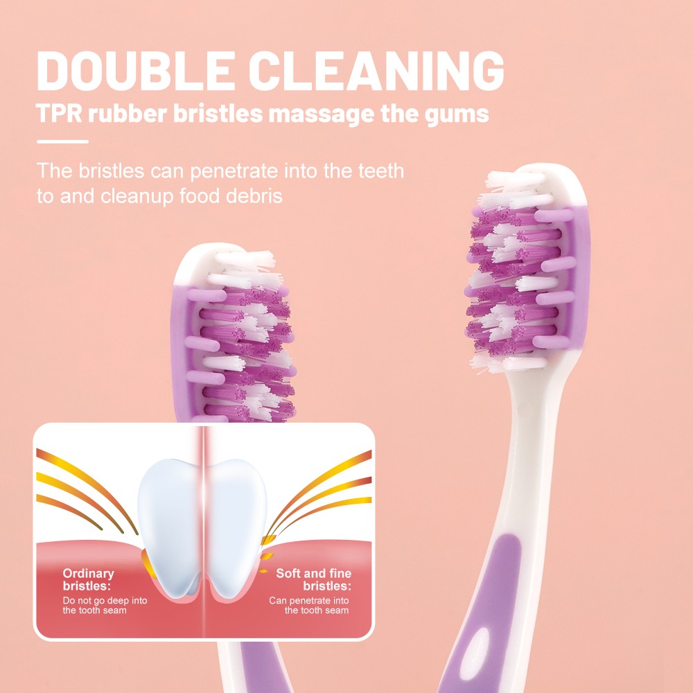 Professional Manufacturers Adult Soft Toothbrush Teeth Brush with Customized Logo