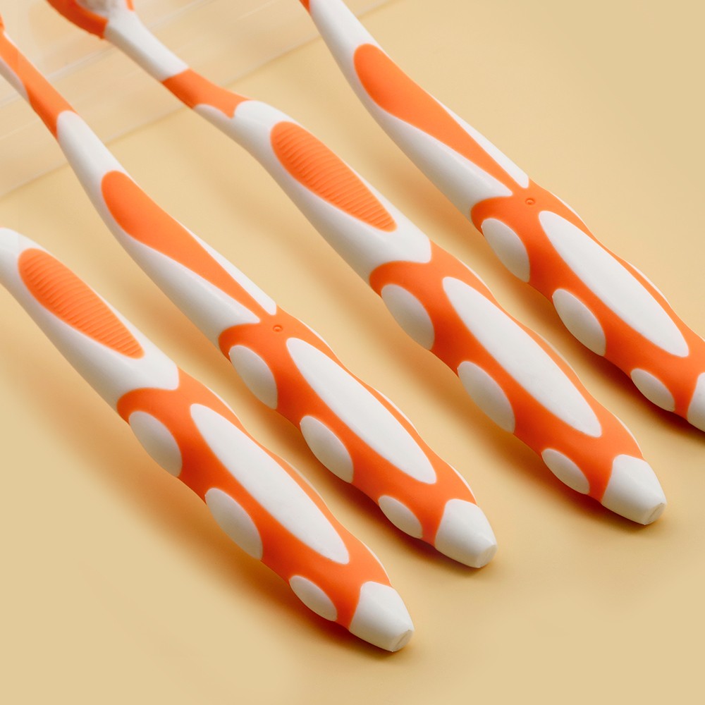 Wholesale Adult Teeth Brush Massage Bristles Soft Bristle Toothbrush Plastic Manual Adult Toothbrush