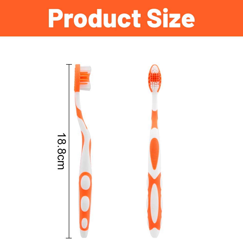 Wholesale Adult Teeth Brush Massage Bristles Soft Bristle Toothbrush Plastic Manual Adult Toothbrush