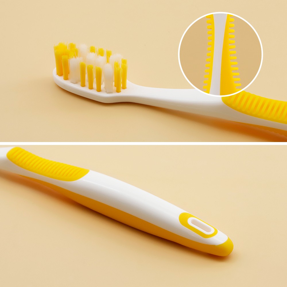 OEM Toothbrush with Personalized Logo Print Nylon Soft Bristle Plastic Toothbrush