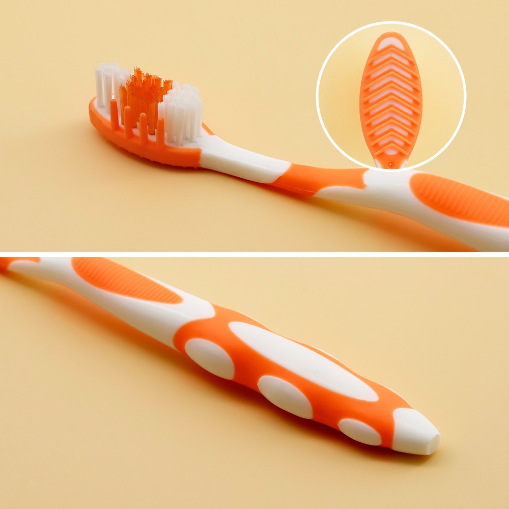Wholesale Adult Teeth Brush Massage Bristles Soft Bristle Toothbrush Plastic Manual Adult Toothbrush
