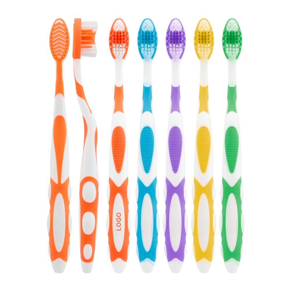Wholesale Adult Teeth Brush Massage Bristles Soft Bristle Toothbrush Plastic Manual Adult Toothbrush