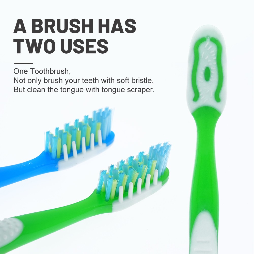 Wholesale Eco-Friendly Household Items Soft Bristle Adult Toothbrush
