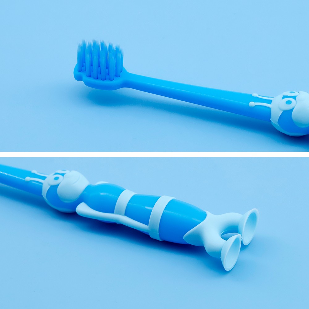 OEM Kids Toothbrush Manufacturers Soft Cartoon Kids Children Toothbrush with Toy