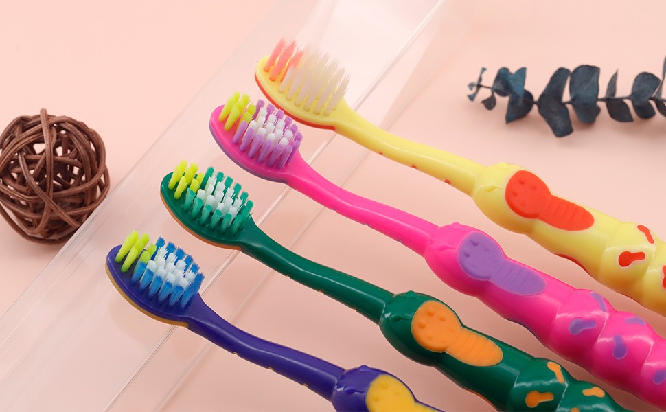 Children Tooth Brush Candy Color Super Soft Teeth Brush Wholesale Kids Brush Toothbrush