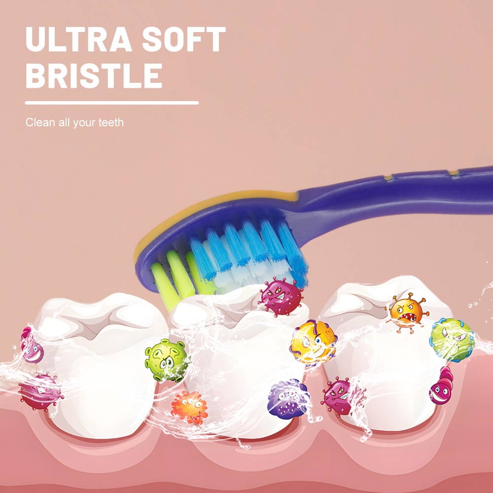 Children Tooth Brush Candy Color Super Soft Teeth Brush Wholesale Kids Brush Toothbrush