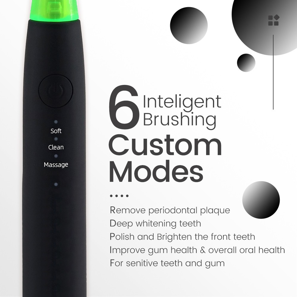 Rechargeable Cartoon Smart Children Toothbrushes for Kids Waterproof Electric Toothbrush